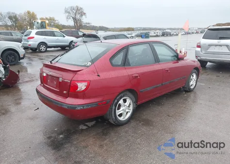 2004 Hyundai Elantra Gt из США, поврежденный, VIN KMHDN56D34U112845